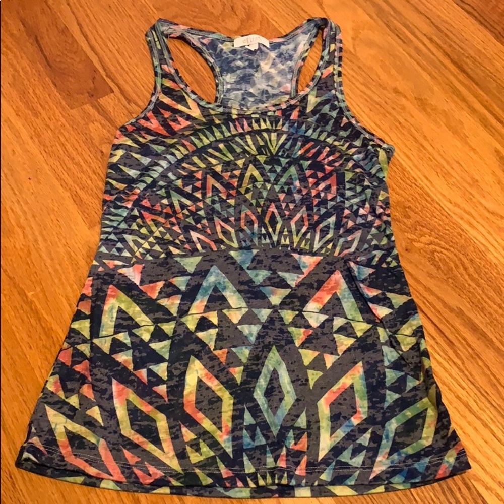 Tribal multicolor tank